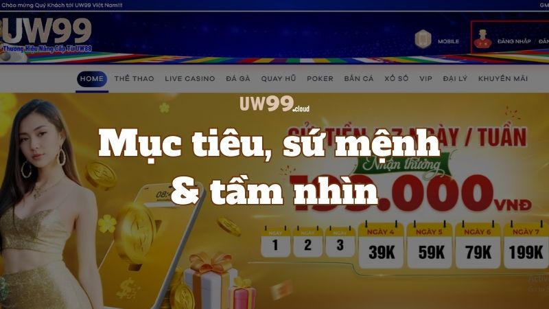 muc tieu su menh uw99